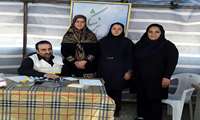 حضور کادر درمان بیمارستان سینا(فرشچیان) در بیمارستان صحرایی