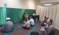 برگزاری مراسم عزاداری شهادت امام جعفر صادق (ع) در مرکز آموزشی درمانی سینا فرشچیان