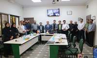بزرگداشت روز حراست در مرکز آموزشی درمانی فرشچیان سینا
