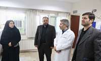 بازدید مسئولان قضایی استان همدان از بخش‌های روانپزشکی و مسمومیت مرکز آموزشی درمانی سینا فرشچیان