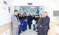 گزارش تصویری ‍| حضور ریاست ، مدیریت ، مترون و مسئول حراست در اولین روز سال جدید در بخش ها و واحدهای بیمارستان