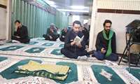 مراسم قرائت زیارت عاشورای حسینی در نماز خانه بیمارستان سینا 