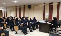 جلسه مدیر پرستار دانشگاه با سرپرستاران مرکز