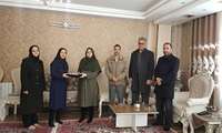 دیدار با خانواده شهدا