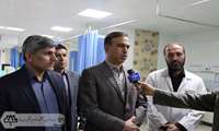 بازدید رئیس دانشگاه علوم پزشکی همدان از مرکز آموزشی درمانی فرشچیان سینا