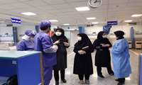 بازدید مدیر دفتر پرستاری دانشگاه از مرکز آموزشی درمانی فرشچیان سینا