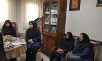 بازدید مدیر پرستاری استان از مرکز